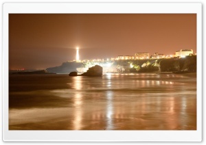 Biarritz Lighthouse, France Ultra HD Wallpaper for 4K UHD Widescreen desktop, tablet & smartphone