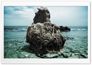 Big Rock Denia Beach Spain Ultra HD Wallpaper for 4K UHD Widescreen desktop, tablet & smartphone
