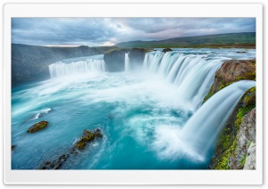 Big Waterfalls Clouds Ultra HD Wallpaper for 4K UHD Widescreen desktop, tablet & smartphone