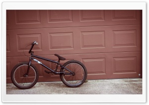 Bike On A Wall Ultra HD Wallpaper for 4K UHD Widescreen desktop, tablet & smartphone