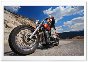 Biker Ultra HD Wallpaper for 4K UHD Widescreen desktop, tablet & smartphone