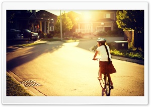 Biking Along Ultra HD Wallpaper for 4K UHD Widescreen desktop, tablet & smartphone