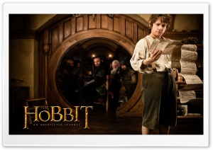 Bilbo Baggins in The Hobbit An Unexpected Journey Ultra HD Wallpaper for 4K UHD Widescreen desktop, tablet & smartphone