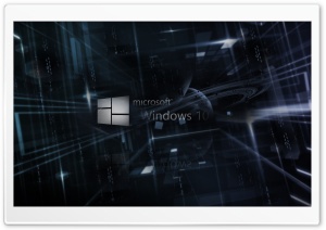 Binary Windows 10 Codes Ultra HD Wallpaper for 4K UHD Widescreen desktop, tablet & smartphone