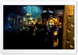 Bioshock Game Scene Ultra HD Wallpaper for 4K UHD Widescreen desktop, tablet & smartphone