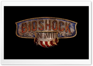 BioShock Infinite Logo Ultra HD Wallpaper for 4K UHD Widescreen desktop, tablet & smartphone
