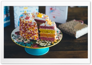 Birthday Cake Ultra HD Wallpaper for 4K UHD Widescreen desktop, tablet & smartphone