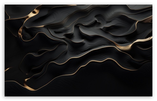 Black and Golden Abstract Design UltraHD Wallpaper for HD 16:9 ; UltraWide 21:9 24:10 ; Widescreen 16:10 5:3 ; Fullscreen 4:3 5:4 3:2 ; Tablet 1:1 ; Mobile 9:16 10:16 2:3 3:5 3:4 ;