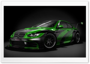 Black And Green Tuned BMW Ultra HD Wallpaper for 4K UHD Widescreen desktop, tablet & smartphone