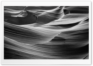 Black and White, Arizona, Canyon, Rock Formations, Erosion, Geological Wonder 4K UHD Wallpaper for Widescreen and UltraWide Desktop, UltraHD TV, Smartphone, Tablet