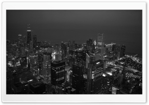 Black And White City Ultra HD Wallpaper for 4K UHD Widescreen desktop, tablet & smartphone
