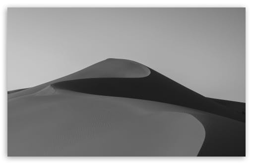 Black and White Desert Dune UltraHD Wallpaper for UHD 16:9 ; HD 16:9 ; UltraWide 21:9 24:10 32:9 32:10 ; Widescreen 16:10 ; Tablet 1:1 ; Dual 16:10 16:9 ;