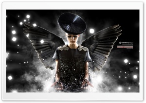 Black Angel Ultra HD Wallpaper for 4K UHD Widescreen desktop, tablet & smartphone