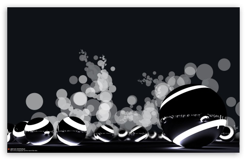 Black Balls 4 Ultra HD Desktop Background Wallpaper for 4K UHD TV ...