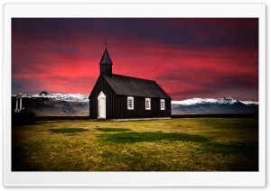 Black Church, Iceland Ultra HD Wallpaper for 4K UHD Widescreen desktop, tablet & smartphone