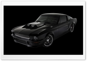 Black Ford Mustang Ultra HD Wallpaper for 4K UHD Widescreen desktop, tablet & smartphone
