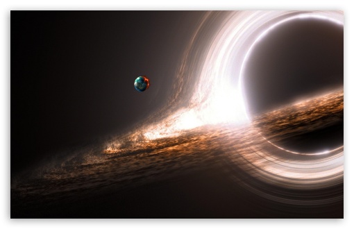 Black Hole. Science Fiction Wallpaper. Elements Of This Image Furnished By  NASA Stock Photo, Picture and Royalty Free Image. Image 104043178.
