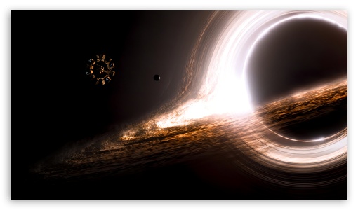 Black Hole Scene iPhone 4s Wallpapers Free Download