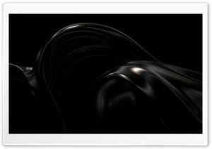 Black Minimalist Fluid Flow Abstract 4K UHD Wallpaper for Widescreen and UltraWide Desktop, UltraHD TV, Smartphone, Tablet