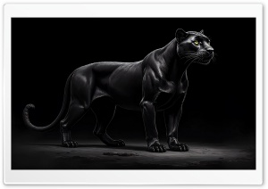 Black Panther Art 4K UHD Wallpaper for Widescreen and UltraWide Desktop, UltraHD TV, Smartphone, Tablet