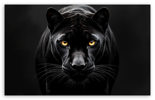 Black Panther Close-up UltraHD Wallpaper for UHD 16:9 ; HD 16:9 ; Widescreen 16:10 5:3 ; Fullscreen 4:3 5:4 3:2 ; Tablet 1:1 ; Mobile 3:4 ;