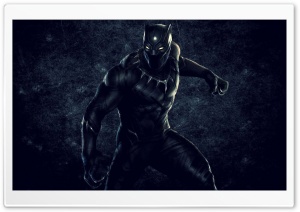 Black Panther Superhero Ultra HD Wallpaper for 4K UHD Widescreen desktop, tablet & smartphone
