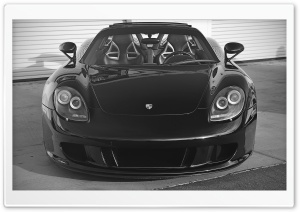 Black Porsche Carrera GT Ultra HD Wallpaper for 4K UHD Widescreen desktop, tablet & smartphone