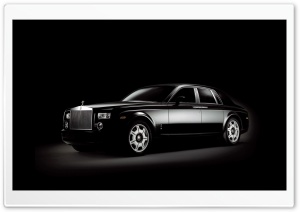Black Rolls Royce Ultra HD Wallpaper for 4K UHD Widescreen desktop, tablet & smartphone