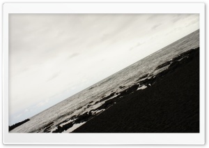 Black Sand Beach, Hawaii Ultra HD Wallpaper for 4K UHD Widescreen desktop, tablet & smartphone
