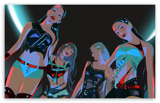 Blackpink Artwork UltraHD Wallpaper for UHD 16:9 ; HD 16:9 ; UltraWide 21:9 24:10 ; Widescreen 16:10 ; Tablet 1:1 ; Mobile 9:16 9:19.5 9:20 9:21 9:22 ;