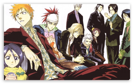 Bleach Characters II UltraHD Wallpaper for UHD 16:9 2160p 1440p 1080p 900p 720p ; 8K UHD TV 16:9 Ultra High Definition 2160p 1440p 1080p 900p 720p ; Widescreen 5:3 WGA ;