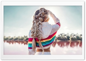 Blonde Girl Ultra HD Wallpaper for 4K UHD Widescreen desktop, tablet & smartphone