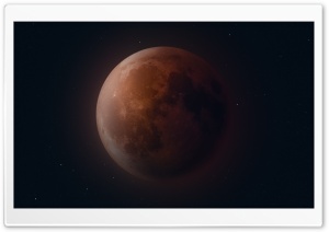 Blood Moon Ultra HD Wallpaper for 4K UHD Widescreen Desktop, Lockscreen, Screensaver, TV, Tablet, Smartphone