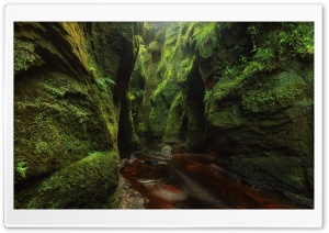 Blood River Devils Pulpit Scotland Ultra HD Wallpaper for 4K UHD Widescreen desktop, tablet & smartphone