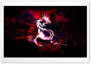 Bloody Red Dragon Ultra HD Wallpaper for 4K UHD Widescreen desktop, tablet & smartphone