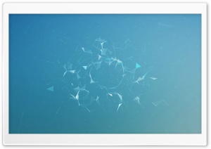 Blue And Shards Ultra HD Wallpaper for 4K UHD Widescreen desktop, tablet & smartphone