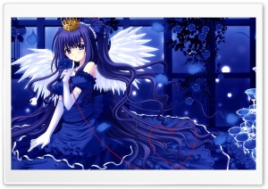 Blue Angel Ultra HD Wallpaper for 4K UHD Widescreen desktop, tablet & smartphone