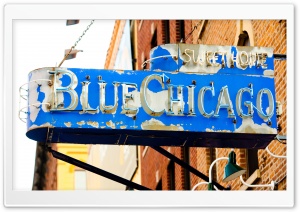 Blue Chicago Ultra HD Wallpaper for 4K UHD Widescreen desktop, tablet & smartphone