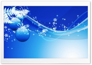 Blue Christmas Ultra HD Wallpaper for 4K UHD Widescreen desktop, tablet & smartphone