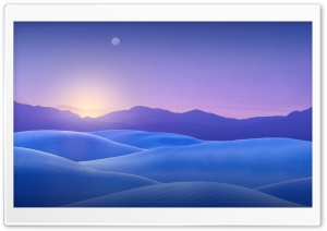 Blue Desert Ultra HD Wallpaper for 4K UHD Widescreen desktop, tablet & smartphone