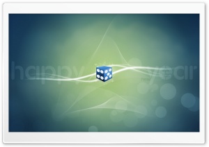 Blue Dice Ultra HD Wallpaper for 4K UHD Widescreen Desktop, Lockscreen, Screensaver, TV, Tablet, Smartphone