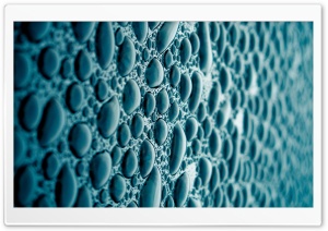 Blue Drops Macro Ultra HD Wallpaper for 4K UHD Widescreen desktop, tablet & smartphone