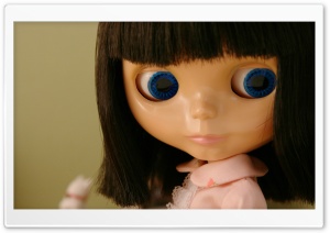 Blue Eyes Doll Ultra HD Wallpaper for 4K UHD Widescreen desktop, tablet & smartphone
