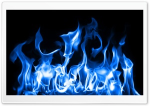 Blue Fire Ultra HD Wallpaper for 4K UHD Widescreen desktop, tablet & smartphone