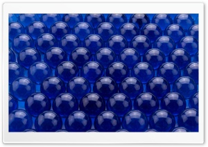 Blue Glass Sphere Pattern 4K UHD Wallpaper for Widescreen and UltraWide Desktop, UltraHD TV, Smartphone, Tablet