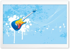 Blue Guitar Ultra HD Wallpaper for 4K UHD Widescreen desktop, tablet & smartphone
