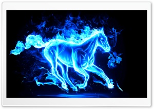 Blue Horse Ultra HD Wallpaper for 4K UHD Widescreen desktop, tablet & smartphone