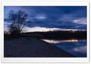 Blue Hour Ultra HD Wallpaper for 4K UHD Widescreen Desktop, Lockscreen, Screensaver, TV, Tablet, Smartphone