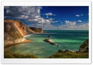 Blue Lagoon Durdle Door Dorset England Ultra HD Wallpaper for 4K UHD Widescreen desktop, tablet & smartphone