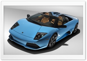 Blue Lamborghini Reventon Ultra HD Wallpaper for 4K UHD Widescreen desktop, tablet & smartphone